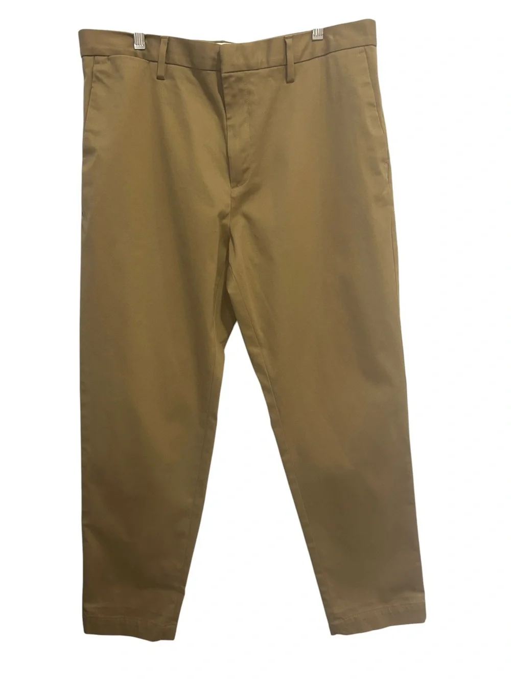 Banana Republic pants mens 36 x29Mason Athletic Tapered Fit Chinos Khaki Stretch